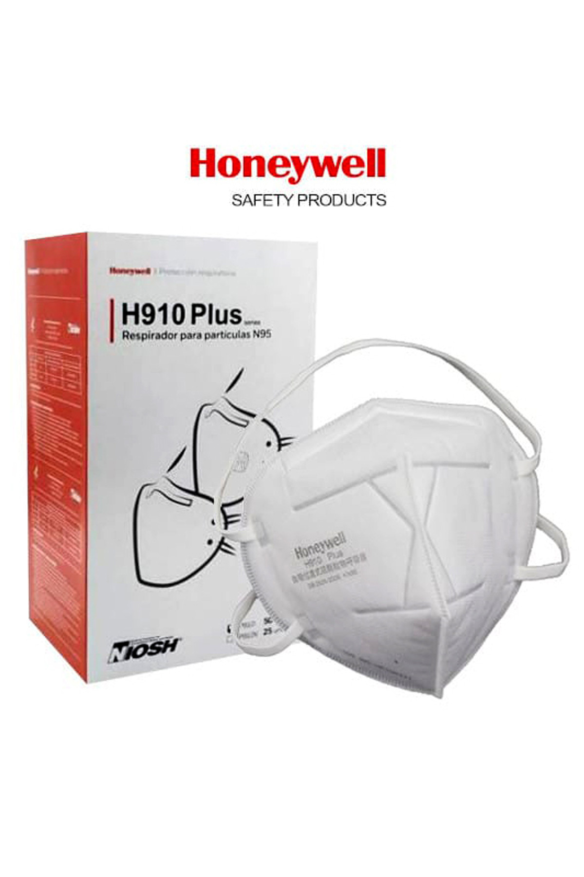 Honeywell N95 Face Mask - NIOSH (USA) Certified - Singles | KN95