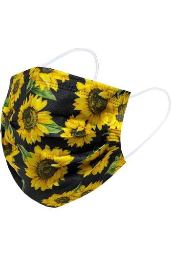 Sunflower Disposable Surgical Face Mask - 50 Pack - 5 Styles