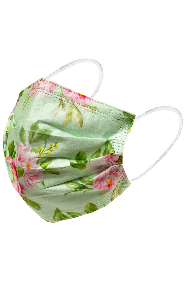 Multi Style Floral Disposable Surgical Face Mask - 50 Pack - 2 Styles