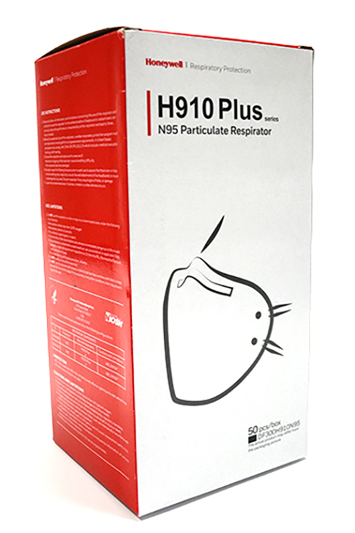 Honeywell N95 Face Mask - NIOSH (USA) Certified - 50 Pack