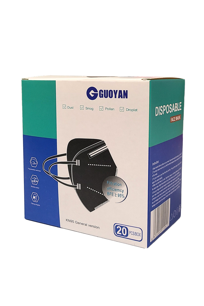 【新品未使用】キャナウェイ　Perfecting Mask 60ml ヘンプ 500 PIECES - Summer Black KN95 Face Mask - GUOYAN BULK