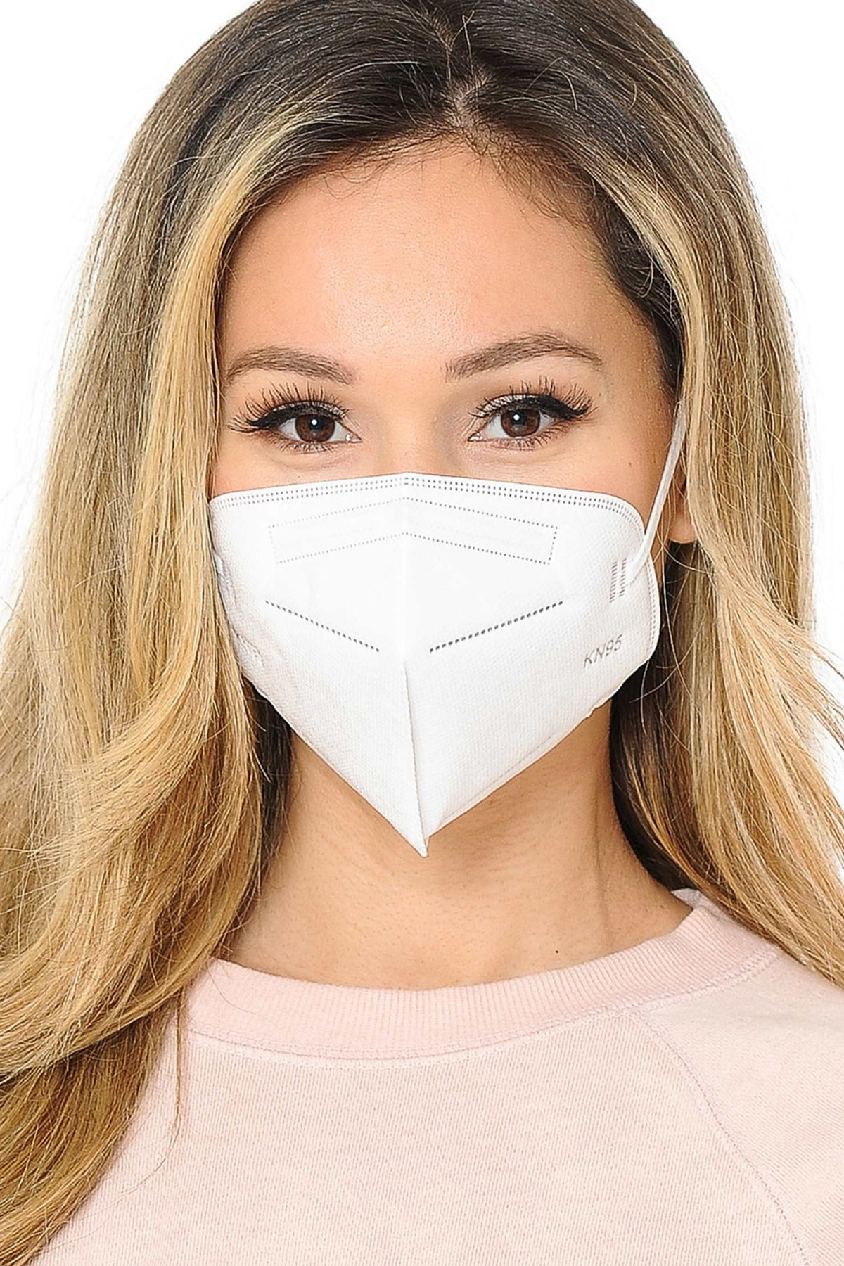 20 PIECES - Summer White KN95 Face Mask - GUOYAN