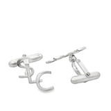 SLC CUFFLINK - STERLING SILVER