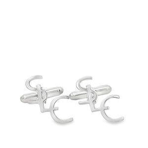 SLC CUFFLINK - STERLING SILVER