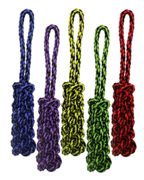 Nuts for Knots Rope Tug w/Braided Stick
