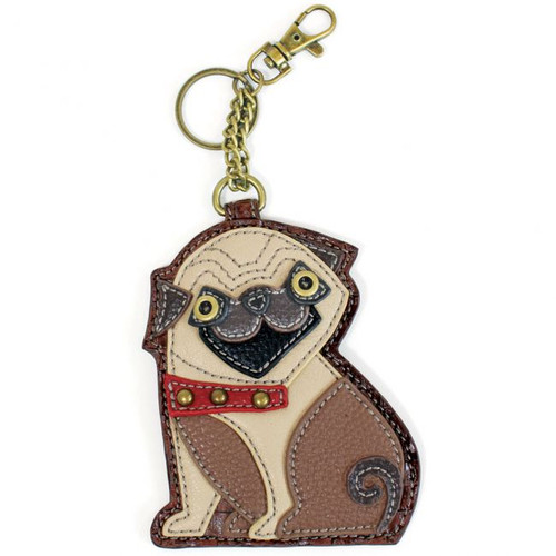 Pug Keychain / Coin Purse