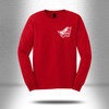 Corona Angels Adult Longsleeve Shirt, Red - $28.00
