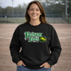 Poison Ivies 10u Adult Crewneck Black Sweater - $30.00