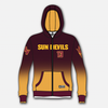 Sun Devils 10u Hombre Dri Fit Zip Hoodie