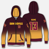 Sun Devils 10u Hombre Dri Fit Zip Hoodie
