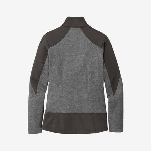 UCSD Embroidered Ladies Grid Fleece Jacket with Custom Name