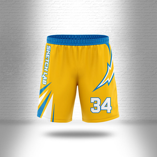 Football Shorts Sketch Lab