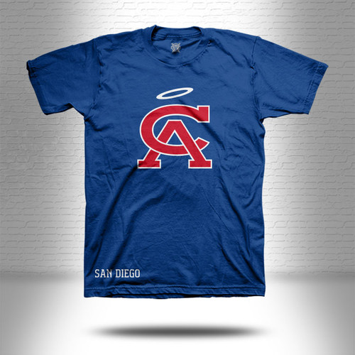 Corona Angels Adult Shirt, Royal Blue - $23.00