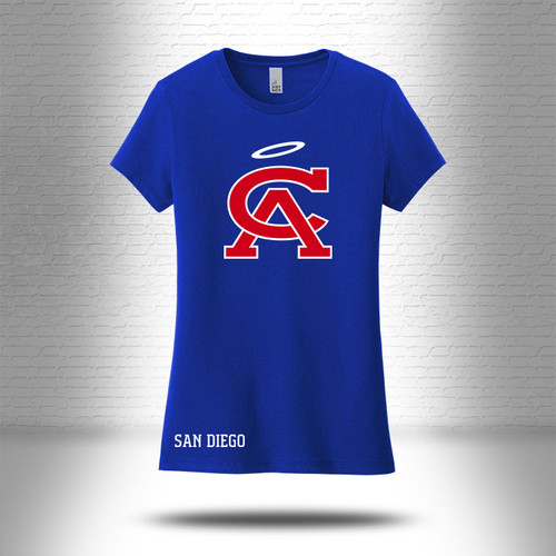 Corona Angels Womens Shirt, Royal Blue - $23.00