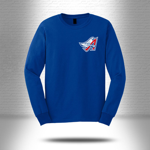 Corona Angels Adult Longsleeve Shirt, Royal Blue - $28.00