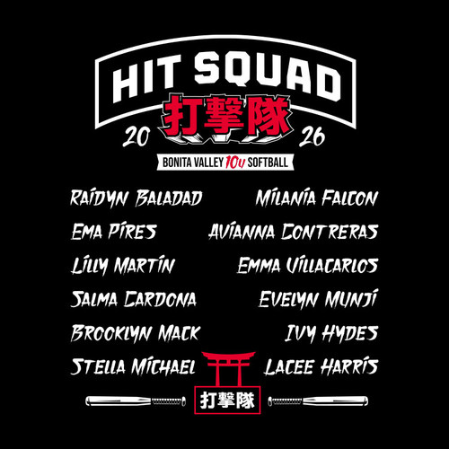 Hit Squad Adult Crewneck Black Sweater - $30.00