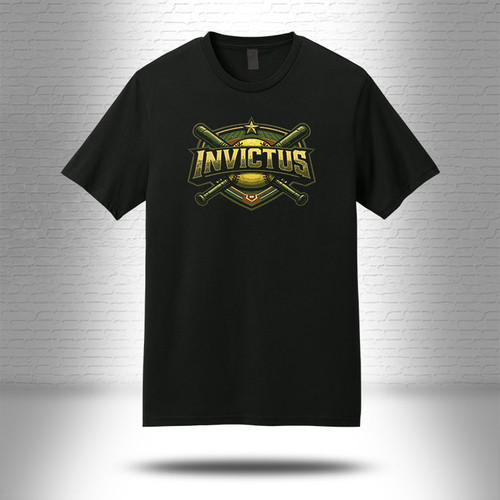 Invictus 10u Adult Black Shirt - $20.00