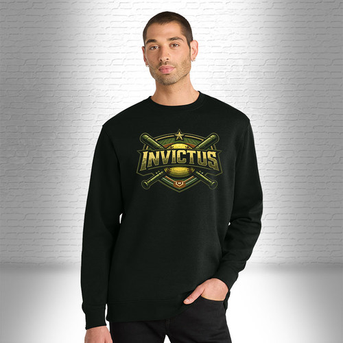 Invictus 10u Adult Crewneck Black Sweater - $30.00