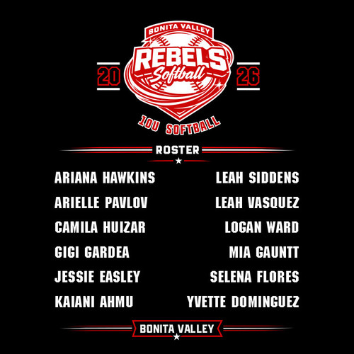 Rebels 10u Adult Black Shirt - $20.00