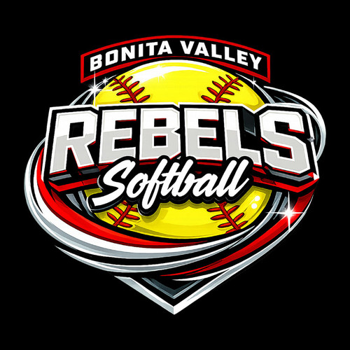 Rebels 10u Adult Black Shirt - $20.00