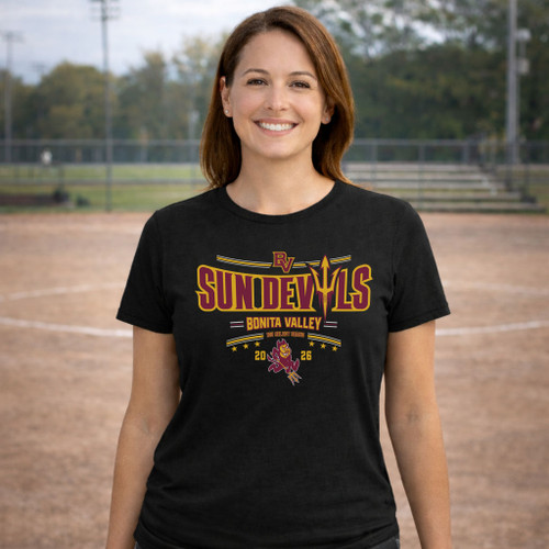 Sun Devils 10u Adult Womens Black Shirt - $20.00