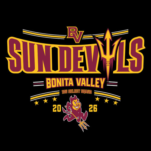 Sun Devils 10u Youth Cotton Black Hoodie - $35.00