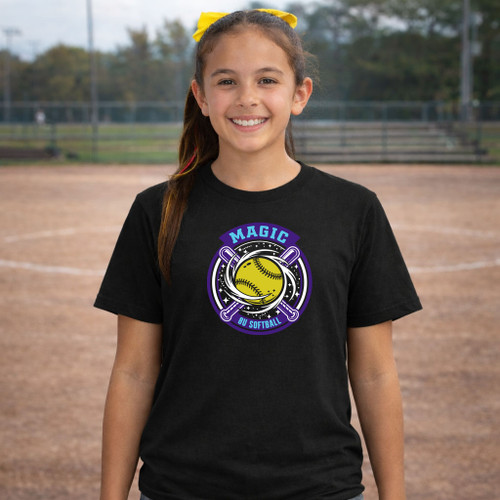 Magic 8u Youth Black Shirt - $20.00