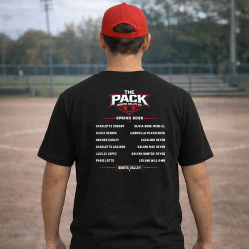 The Pack 8u Adult Black Shirt - $20.00