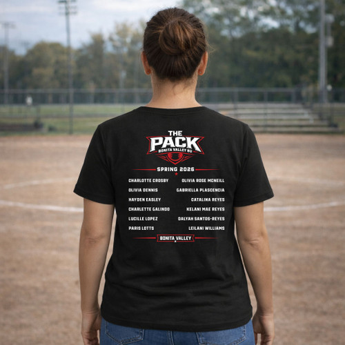 The Pack 8u Adult Womens Black Shirt - $20.00