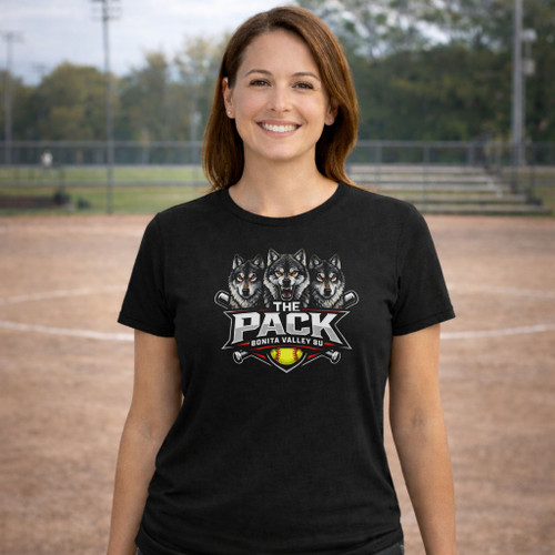 The Pack 8u Adult Womens Black Shirt - $20.00