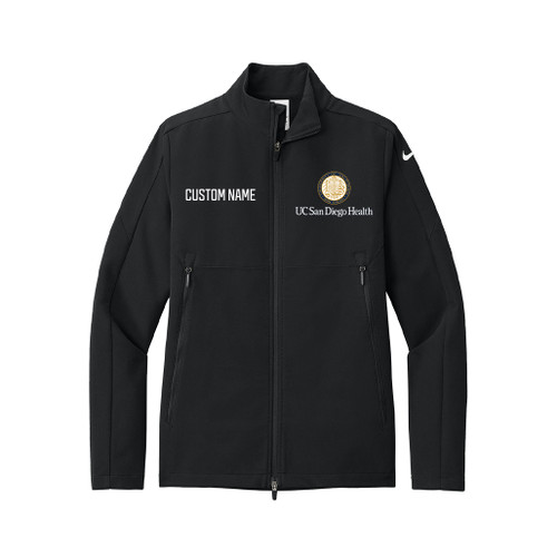 Nike Full-Zip Soft Shell Jacket Black Front