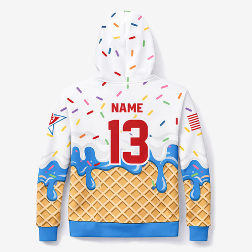 BV Ice Cream MONSTER Performance Hoodie