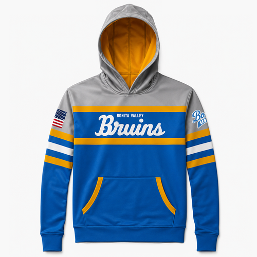 Bruins 12u Stripe Dri Fit Hoodie