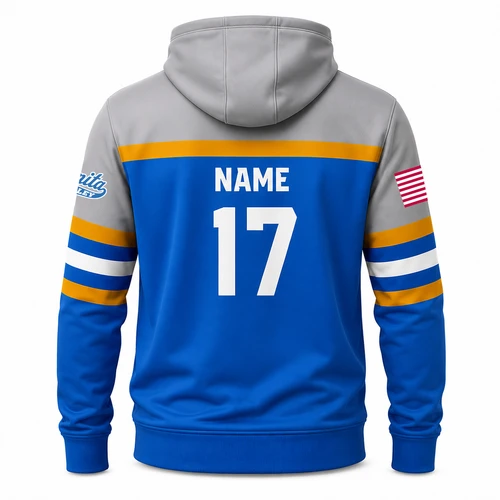 Bruins 12u Stripe Dri Fit Zip Hoodie