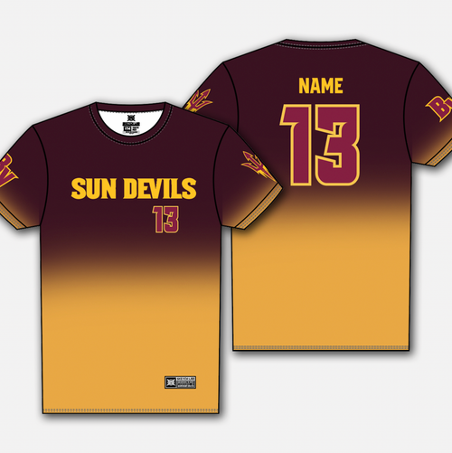 Sun Devils Fall 10u Hombre  Dri Fit Jersey