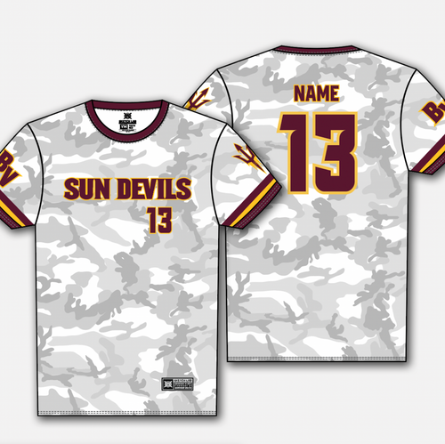 Sun Devils Fall 10u Camo Dri Fit Jersey