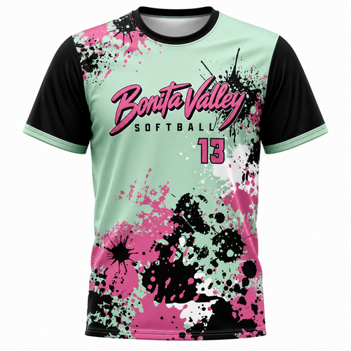 BV Splat Mint Performance Jersey