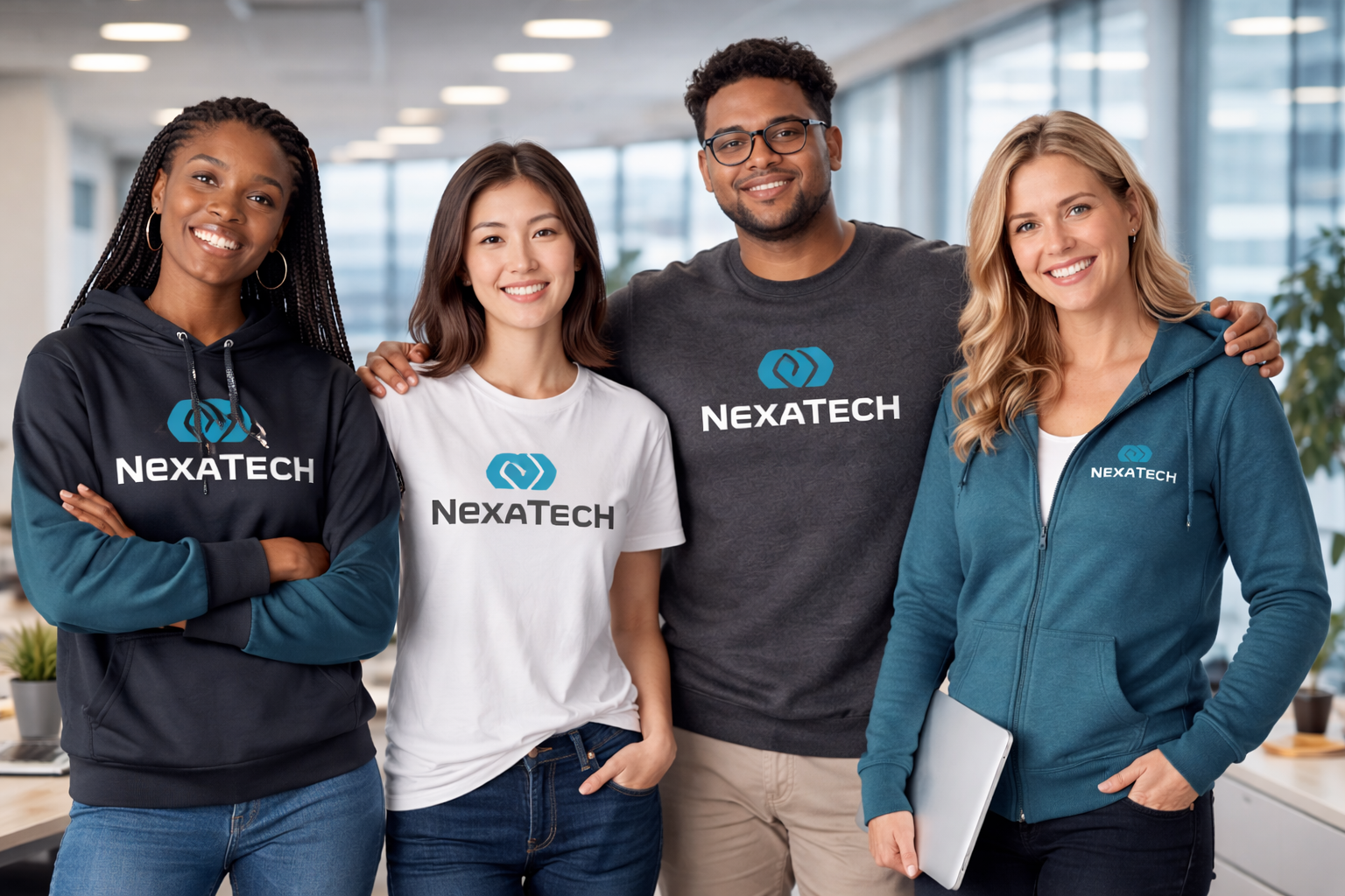 Corporate workwear and branded merch