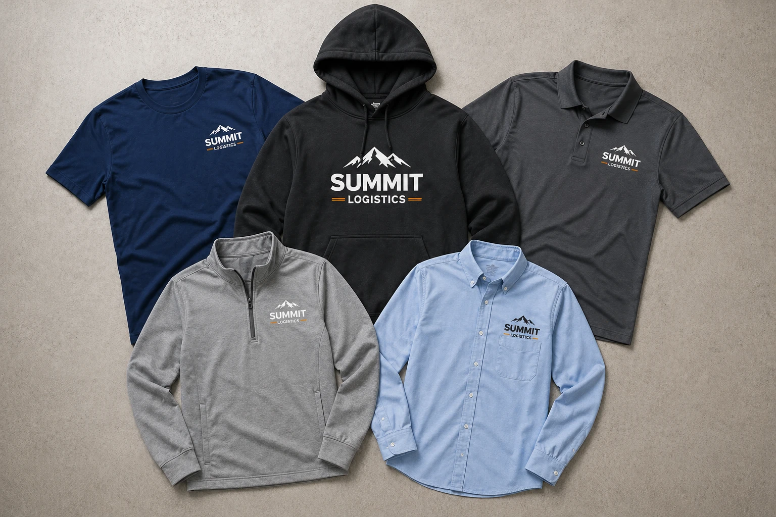 Custom apparel options for companies and organizations