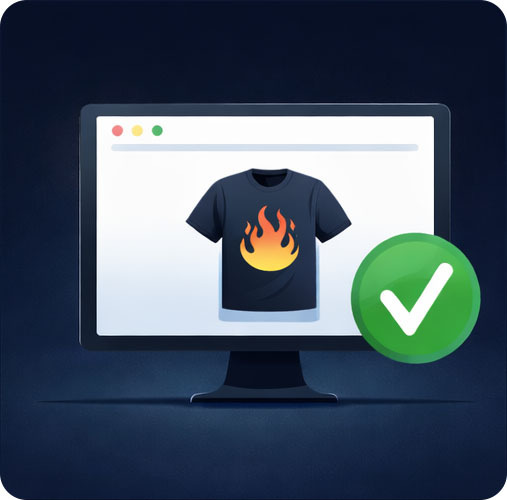 Step 2: Approve your mockup