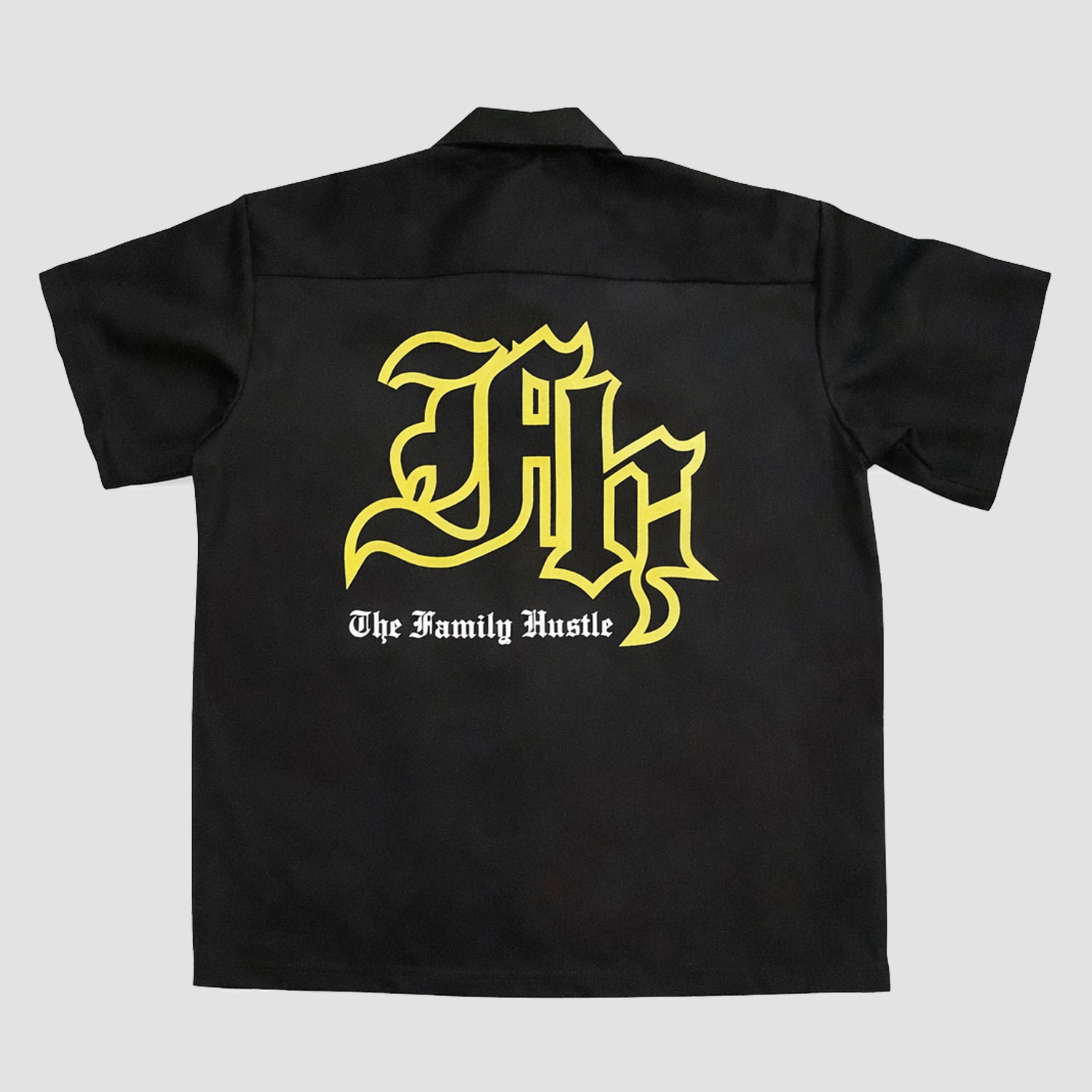 Custom branded screen printing San Diego Family Hustle apparel