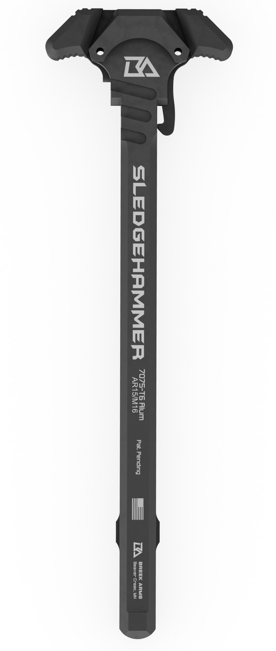 The LE SLEDGEHAMMER Mod2 AR-15 Ambidextrous Charging Handle by