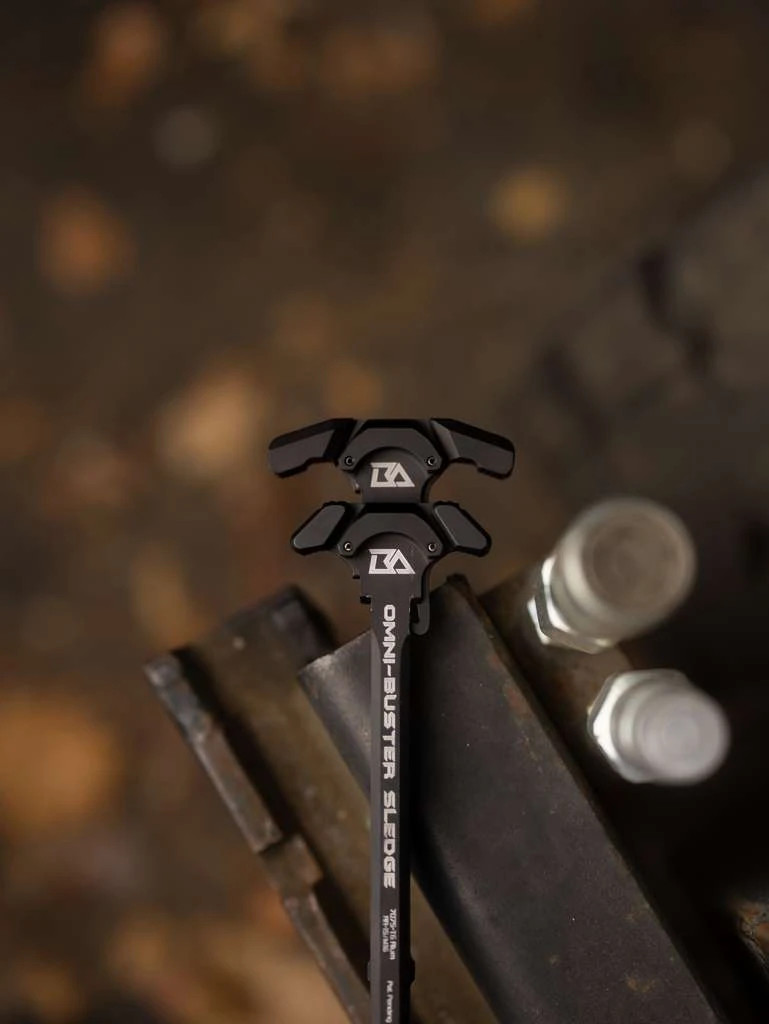 The LE SLEDGEHAMMER Mod2 AR-15 Ambidextrous Charging Handle by