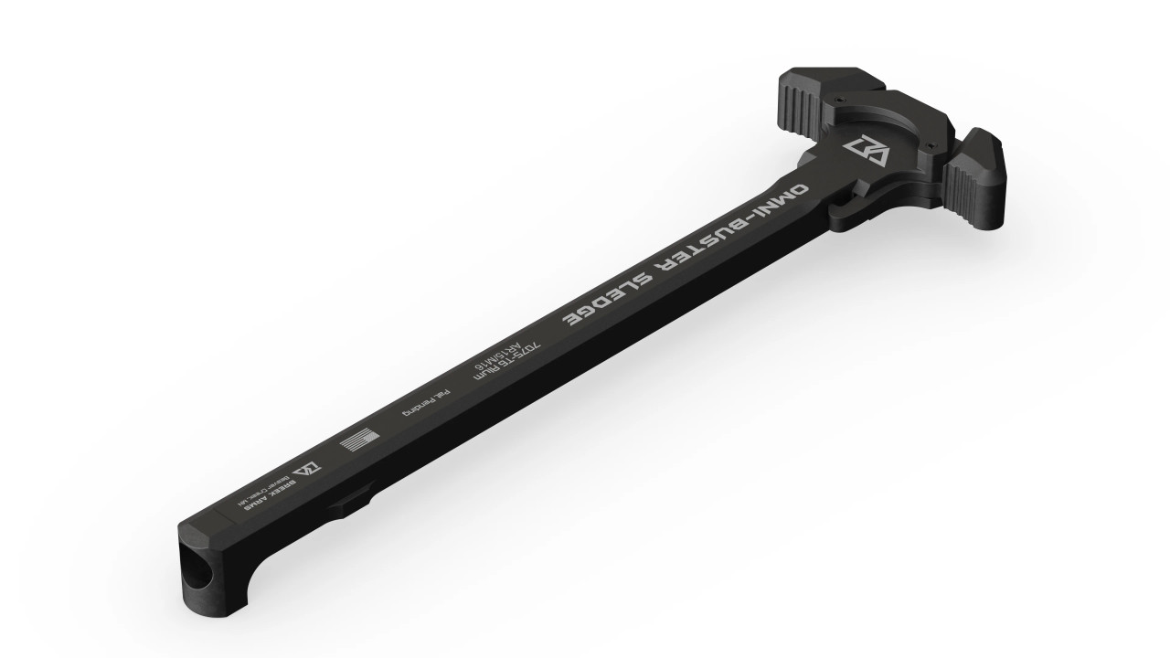 The LE SLEDGEHAMMER Mod2 AR-15 Ambidextrous Charging Handle by
