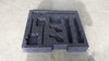 Custom 2-RU Foam Insert for Shure ULXD Dual Channel Digital Wireless Microphone System with Shure BETA 87A Vocal Microphones
