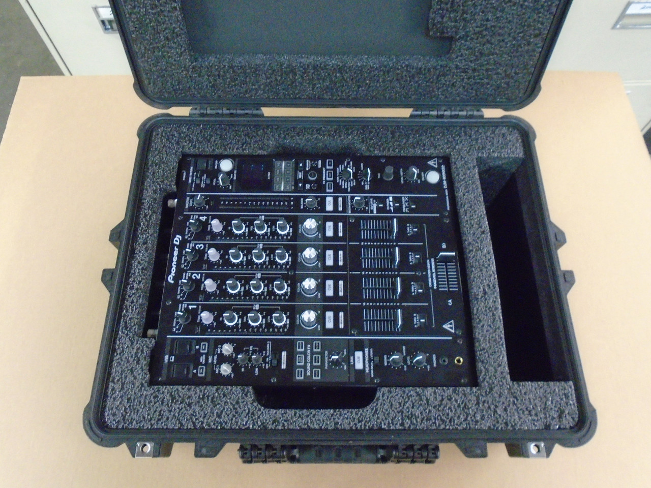 Pelican 1600 Retrofitted for Pioneer DJM900 NXS2 Professional DJ