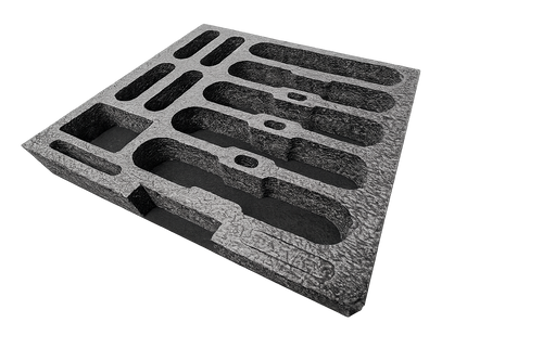 2-RU Foam Insert for Universal Wireless Microphone Kit