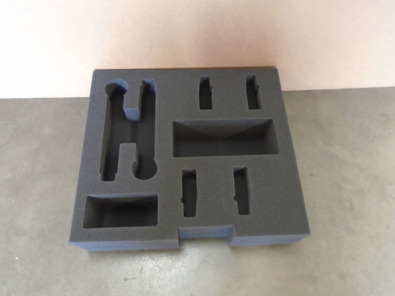 Custom 4-RU Foam Insert for Shure ULXD1 Belt Pack, 2-Pack Shure QLXD1 Belt Pack and 2-Pack Shure BLX2/SM58 Microphone