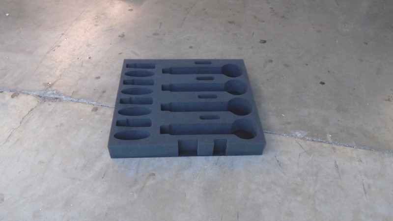 Custom 2U Foam Insert for 4-Pack Shure AD2/SM58 Wireless Microphone Kit with 4-Pack Shure AD1 Bodypack Transmitter Kit