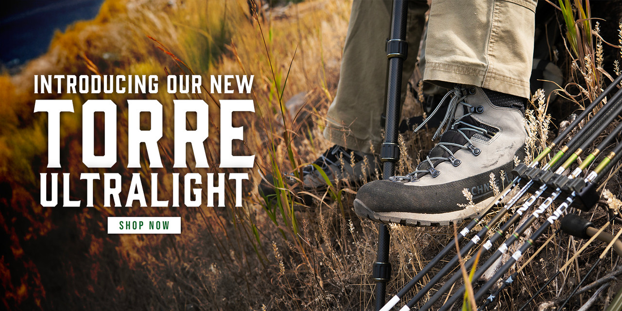 Introducing our all new Torre Ultralight 0g mountain boot! Next Level light and fast for spot-and-stalk hunts in the heat of archery season